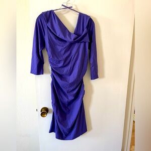 Purple Diane Von Furstenberg Dress